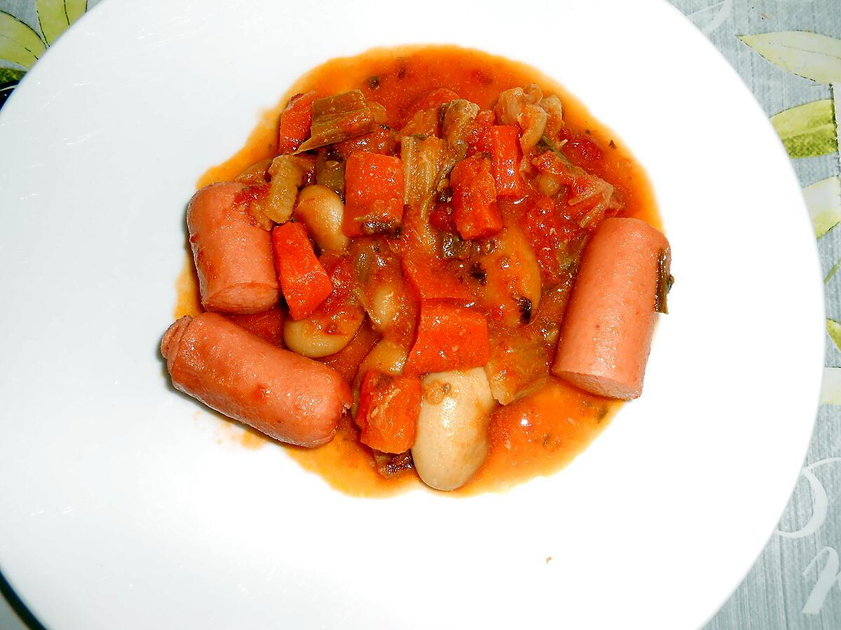 recette RAGOUT DE KNACKI