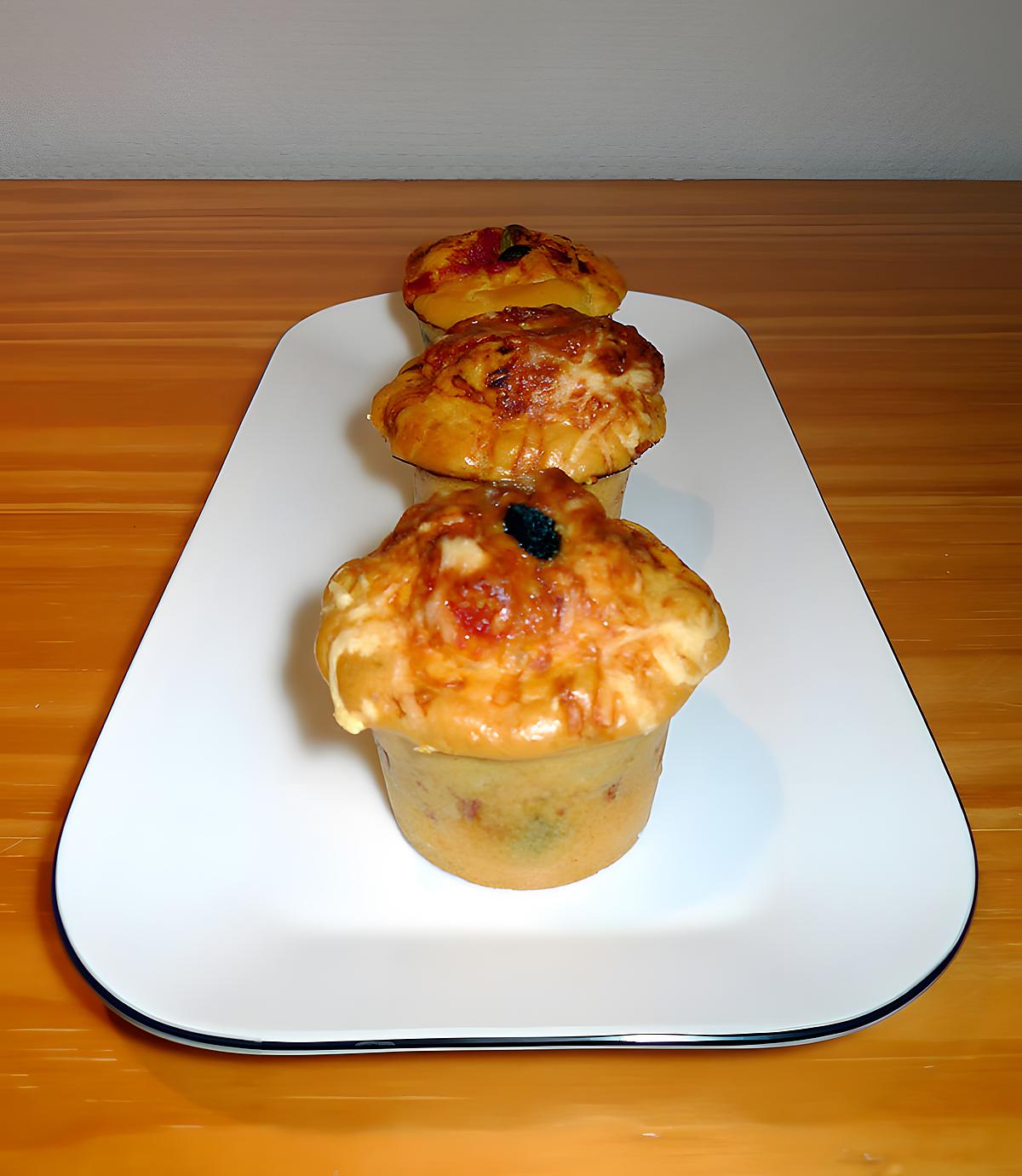 recette Muffins façon pizza