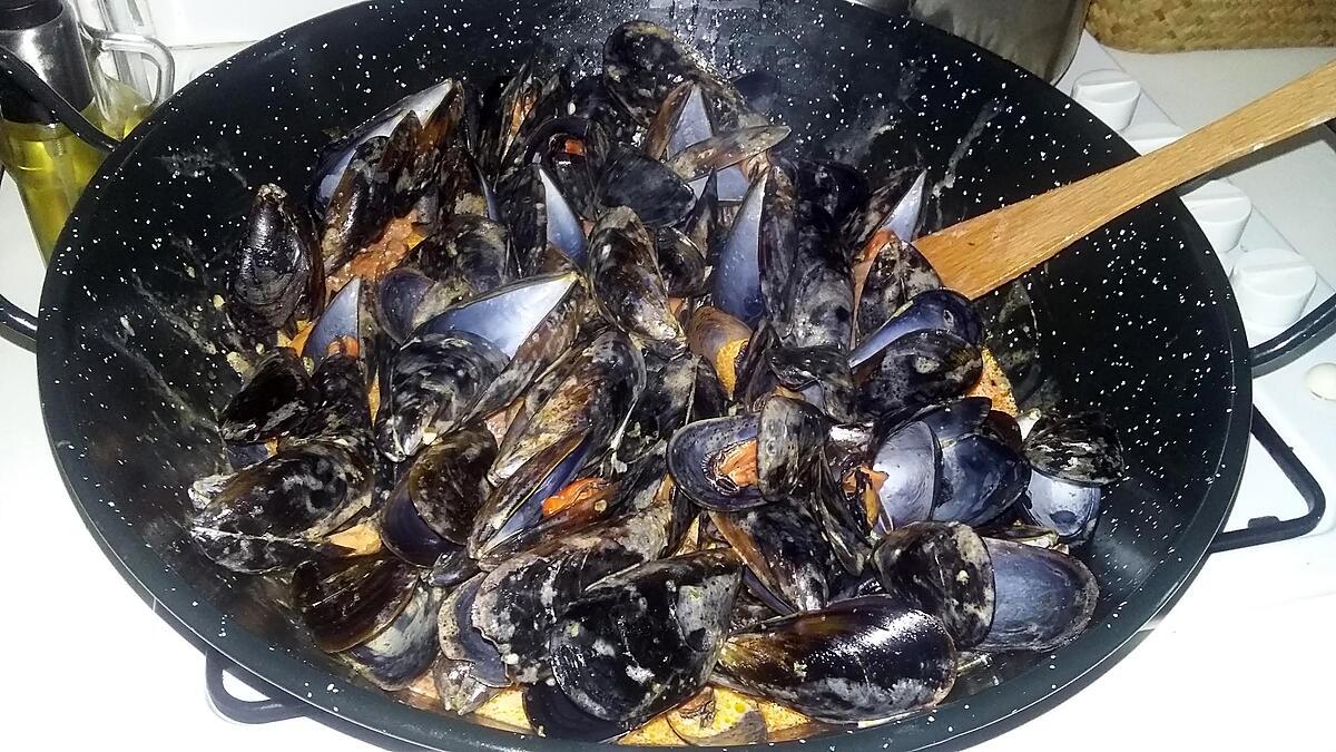 recette Moules au chorizo