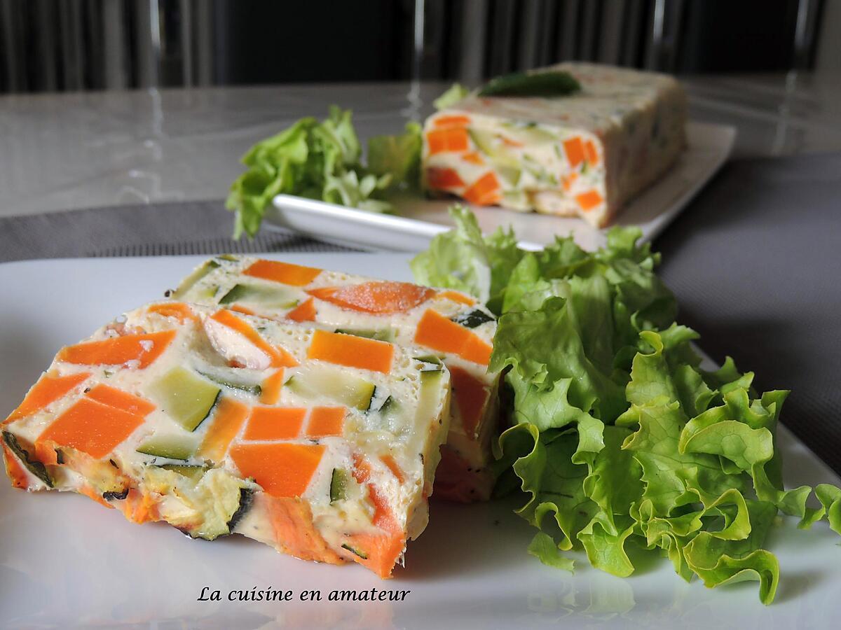 recette Terrine de courgettes et carottes