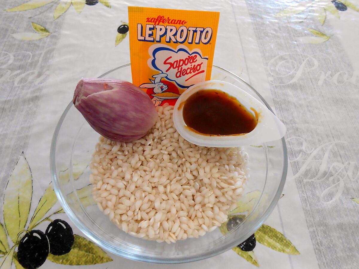 recette RISOTTO A LA MILANAISE