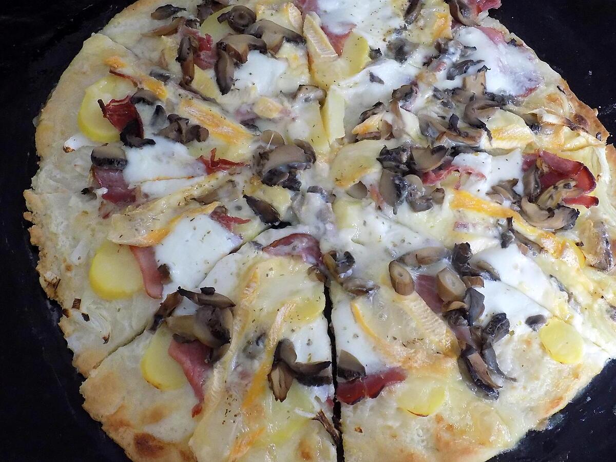 recette Pizza savoyarde