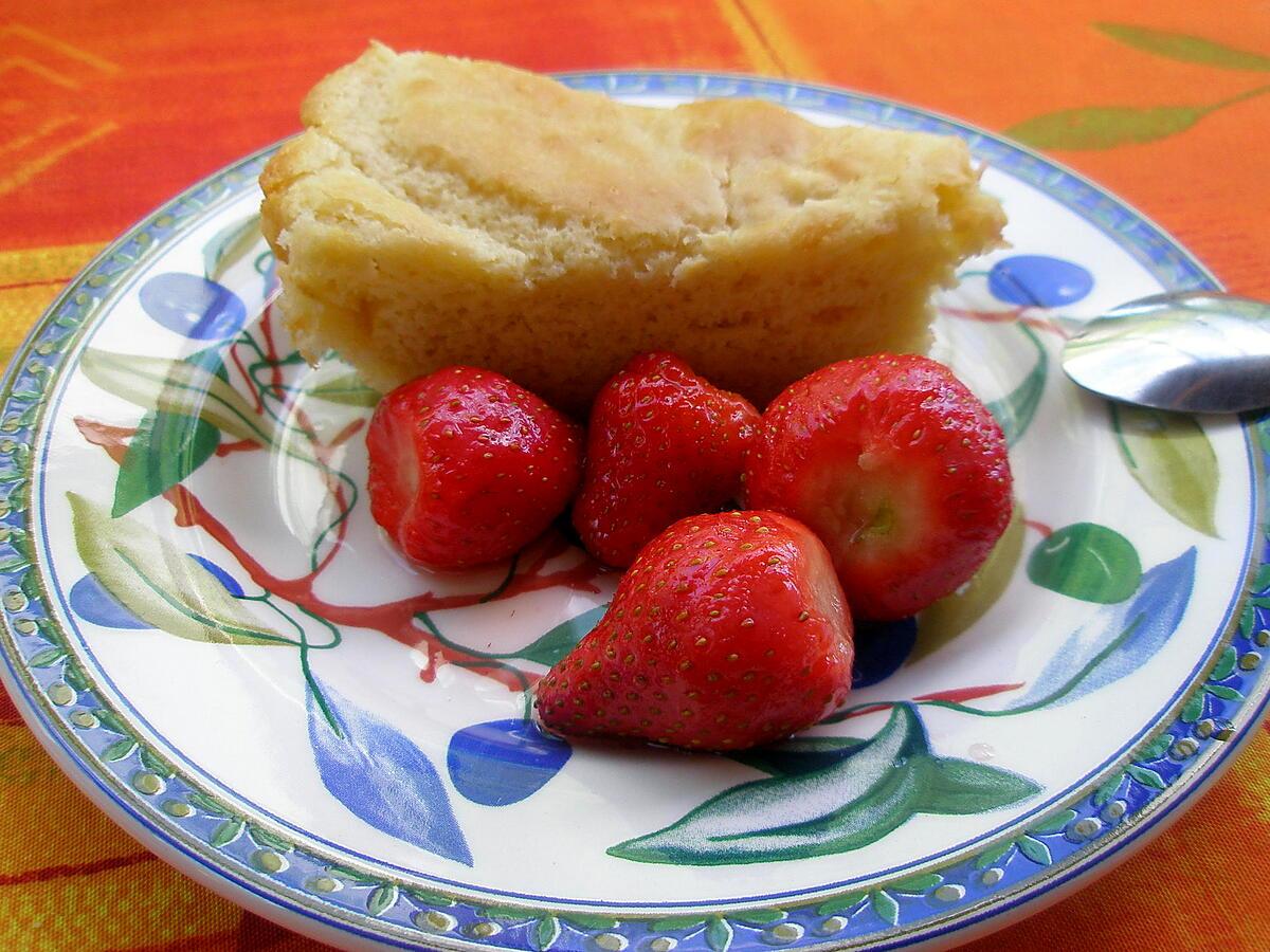 recette Savarin aux fraises