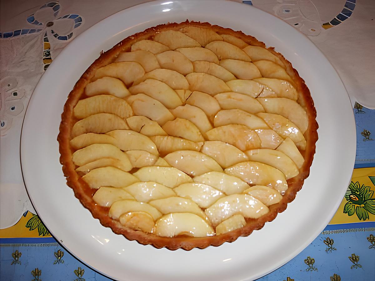 recette TARTE AUX POMMES