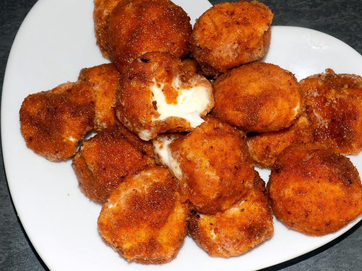 recette Beignets de mozarella tex-mex