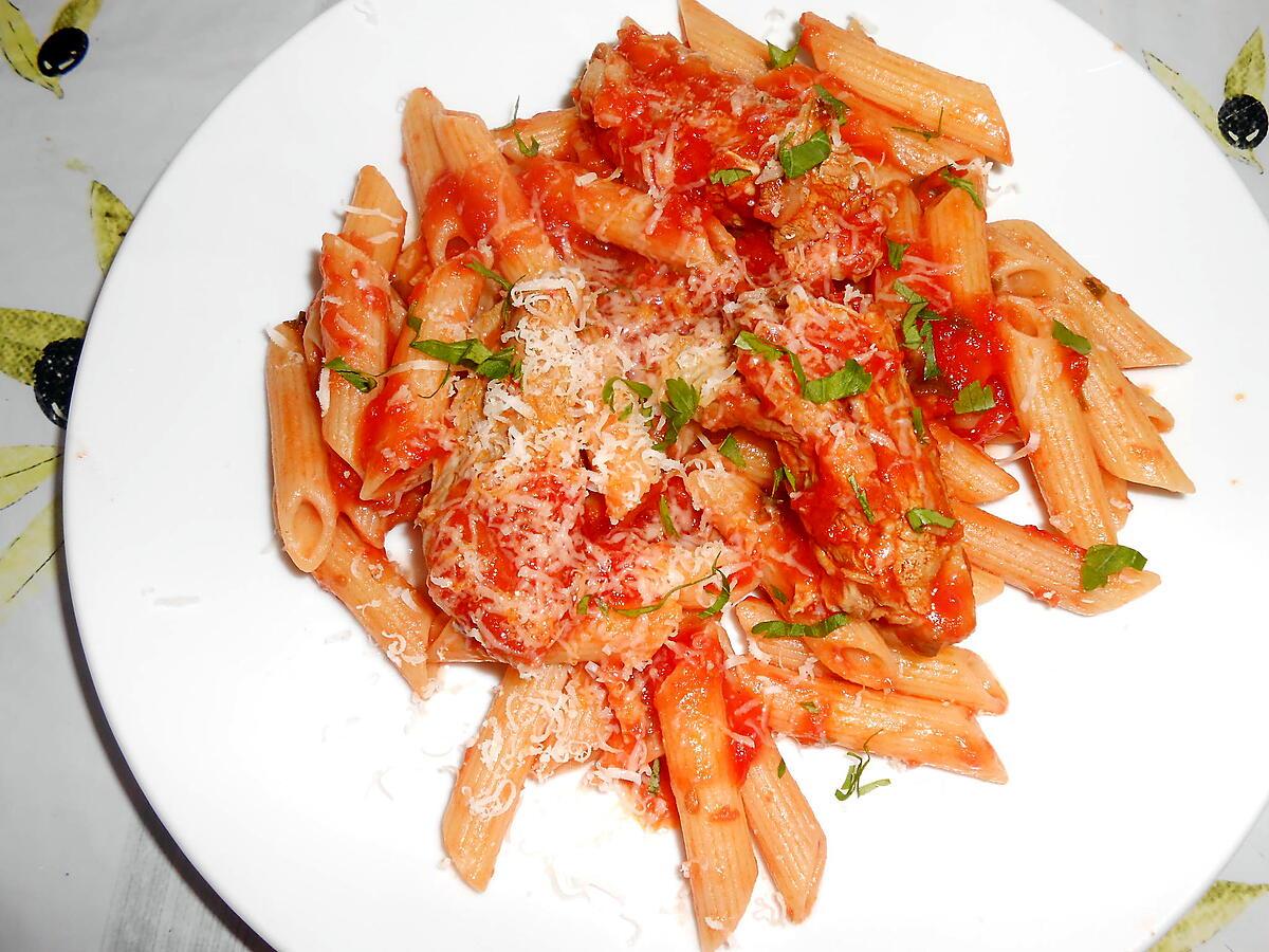 recette PENNE SUGO D'AGNELLO (au ragout d'agneau)