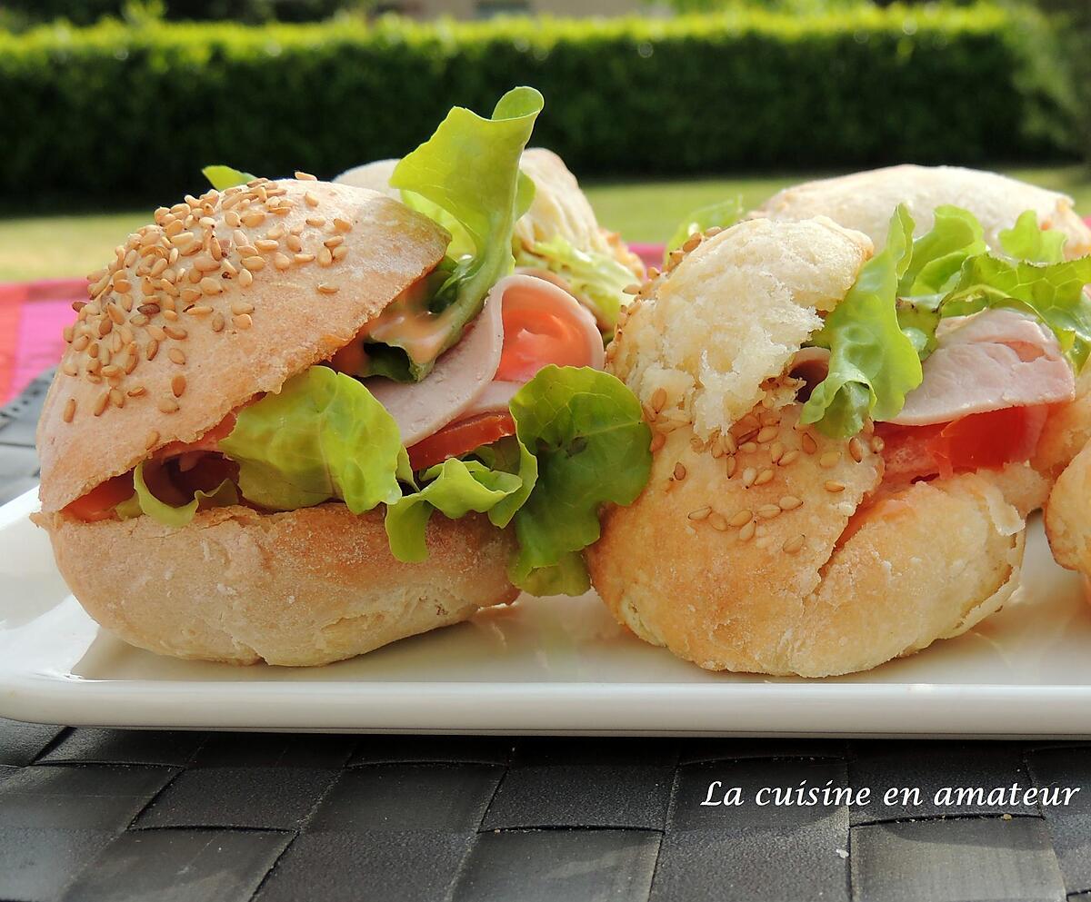 recette Burger froid rapide