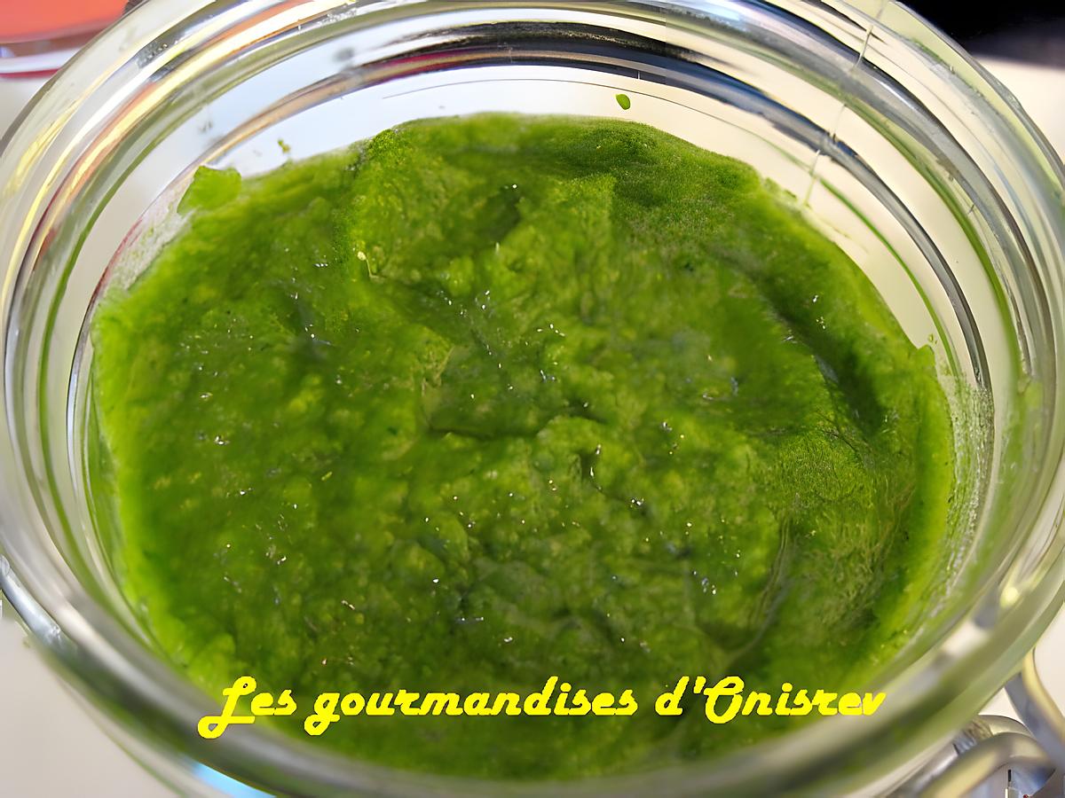 recette Pesto au Basilic