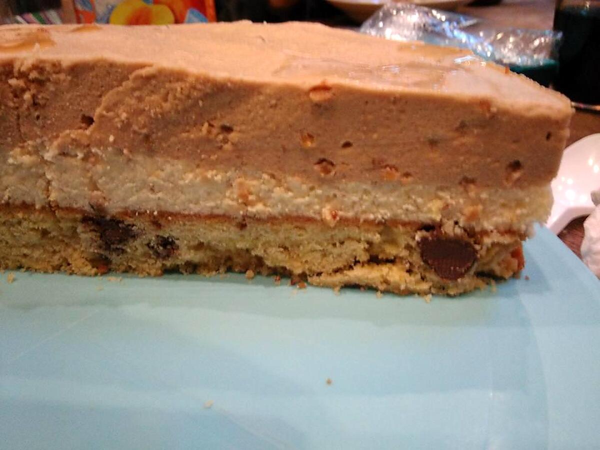 recette Entremet nougât snickers