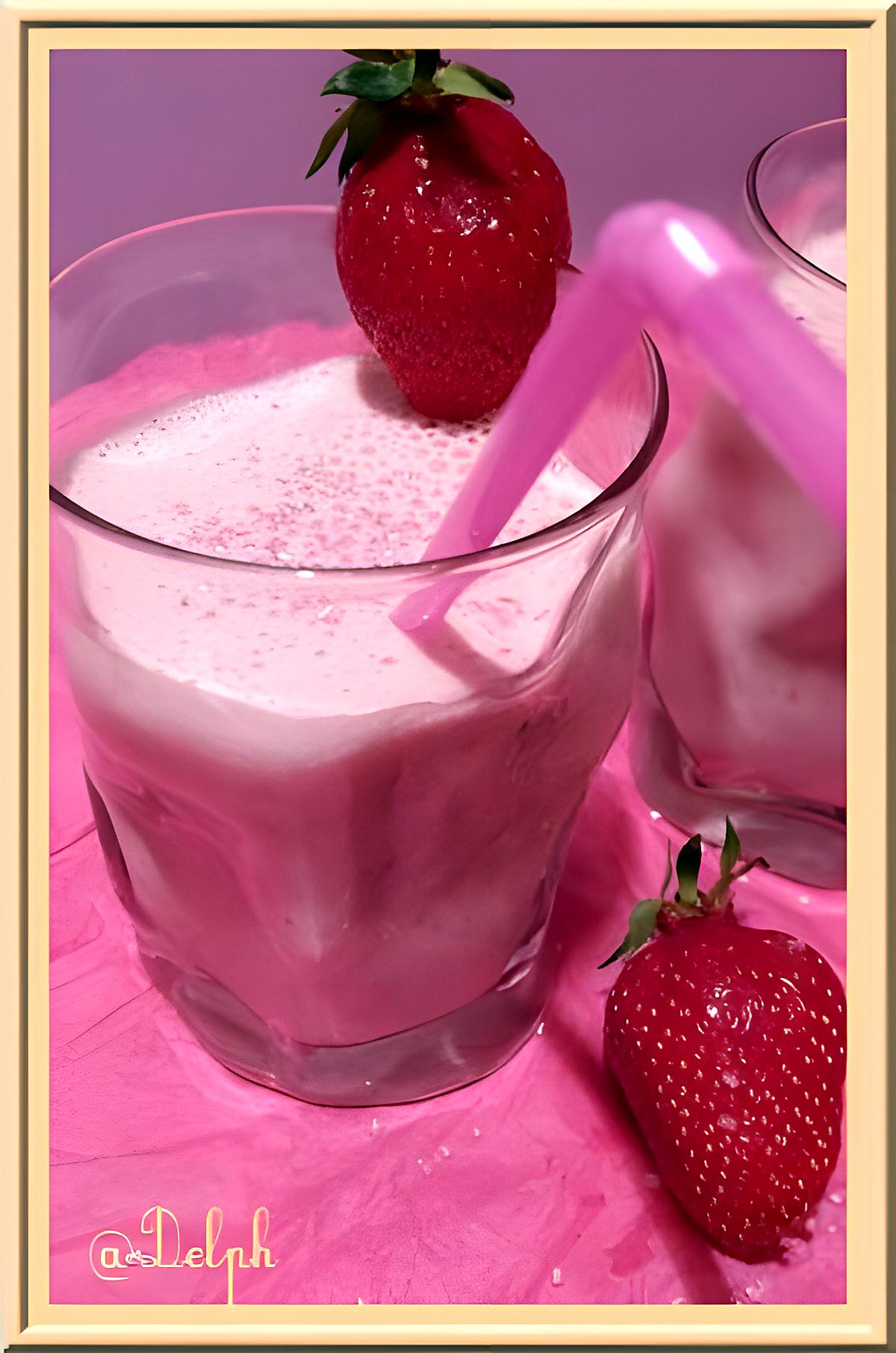 recette Lassi à la Fraise