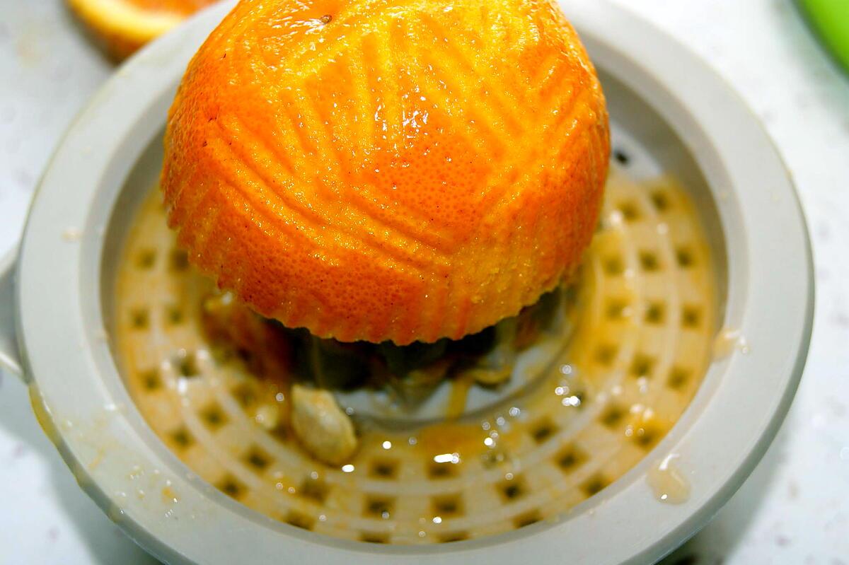 recette Gâteau pommes rhubarbe orange