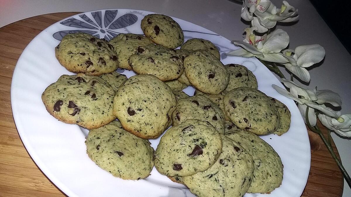 recette Cookies menthe chocolat