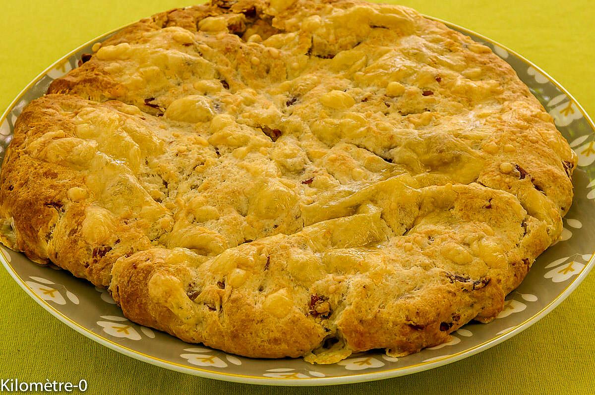 recette Scone géant à la tomme et au jambon