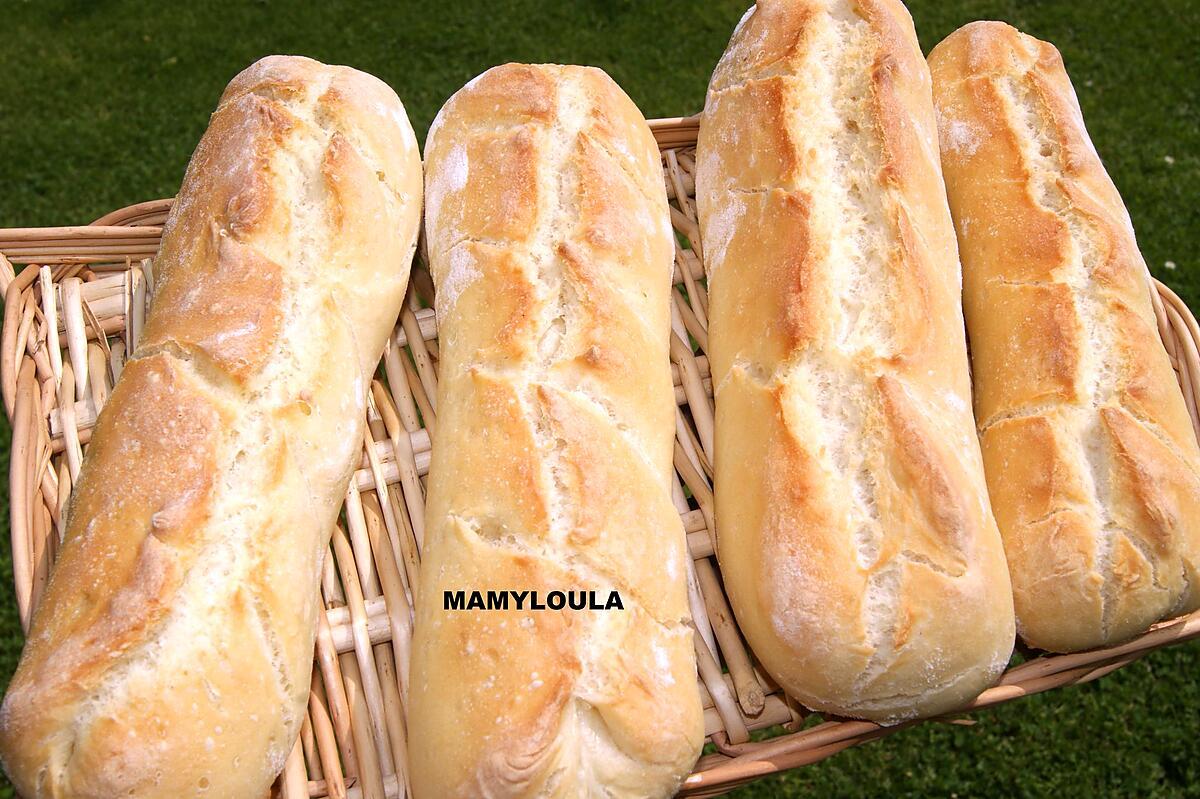 recette Baguette