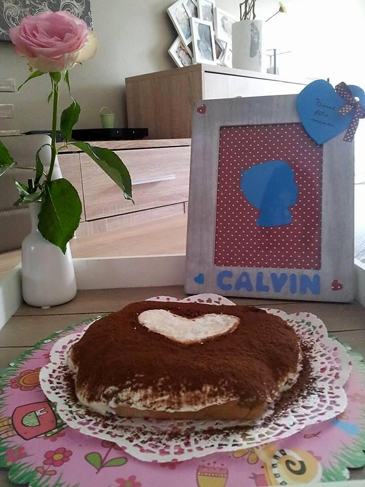 recette Gâteau coeur pour la fête de ma maman