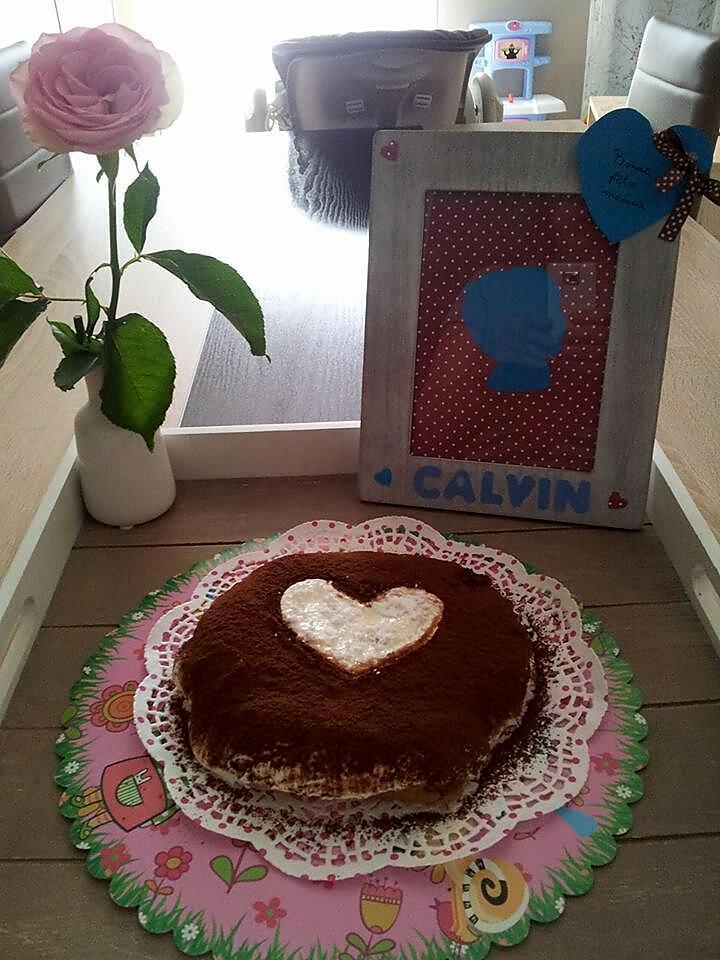 recette Gâteau coeur pour la fête de ma maman