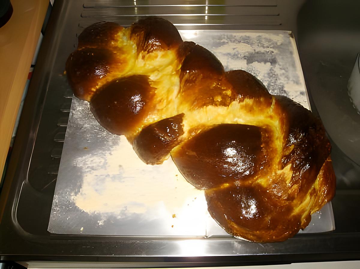 recette brioche vendéenne tréssée