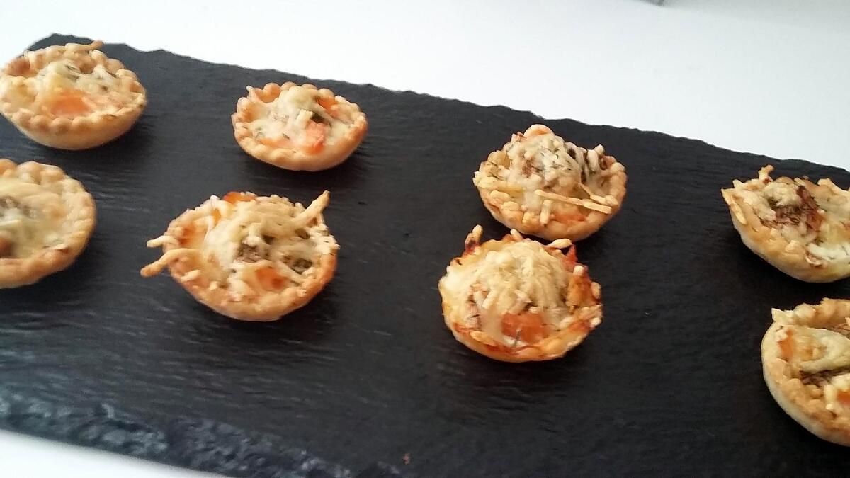 recette Minis tartelettes saumon epinard ricotta