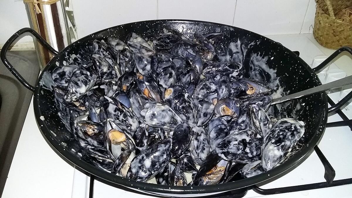 recette Moules au roquefort