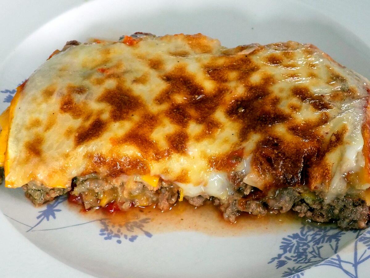 recette Lasagnes de courgettes (compatible dukan)