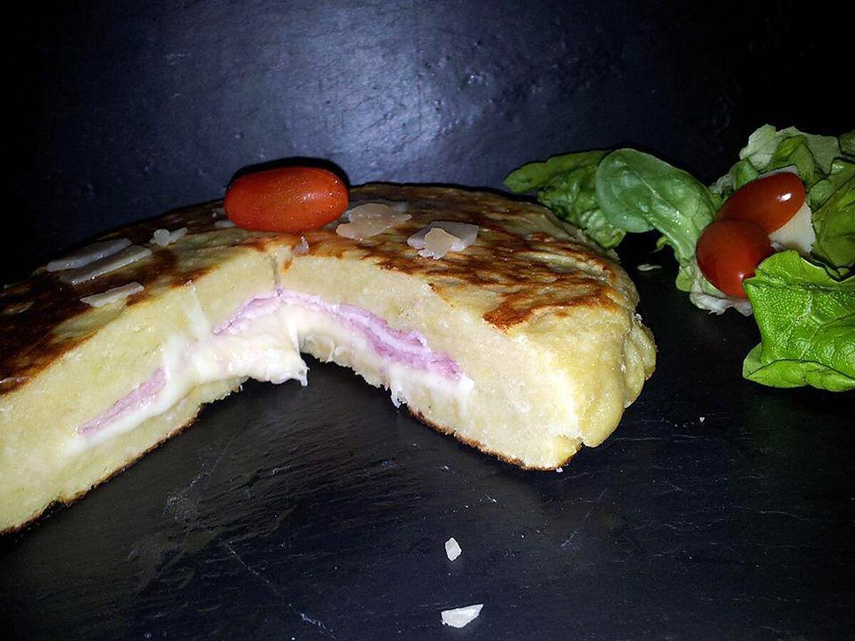 recette Tortilla de patata à l'italienne (farcis au jambon-fromage)