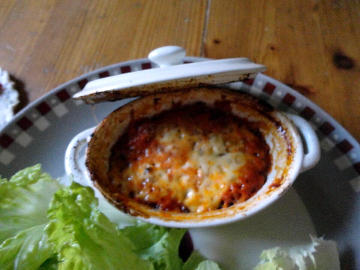 recette moussaka a ma maniere en cassolette