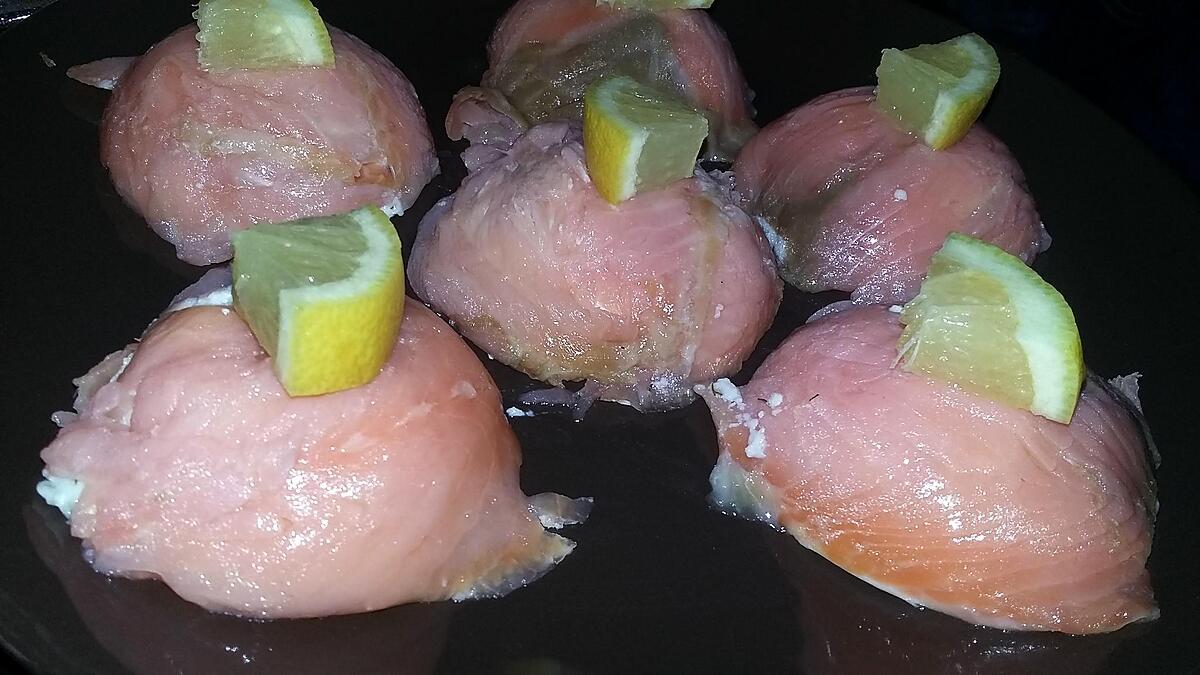 recette Dôme au deux saumons