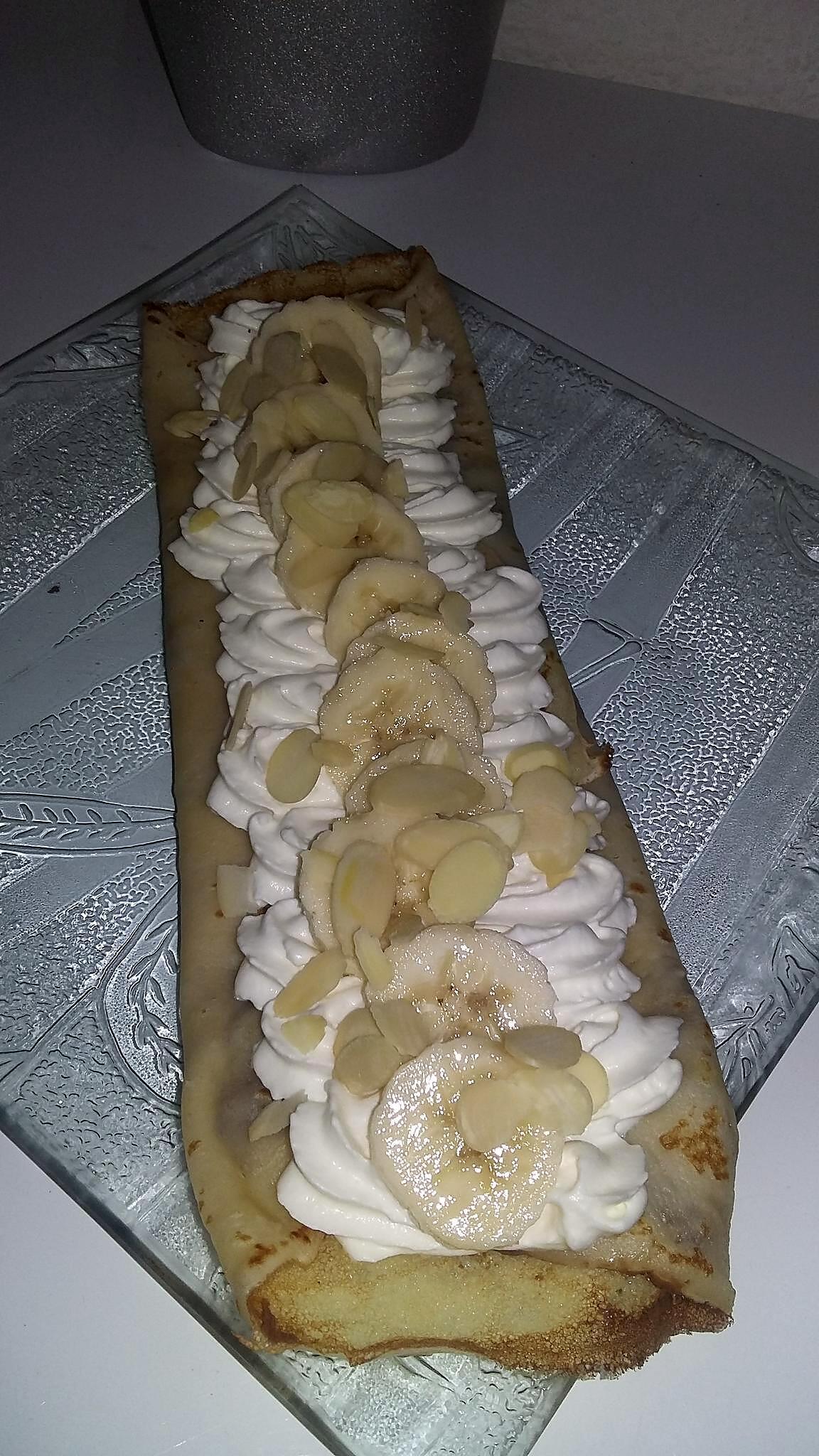 recette Crêpes gourmande Nutellla banane
