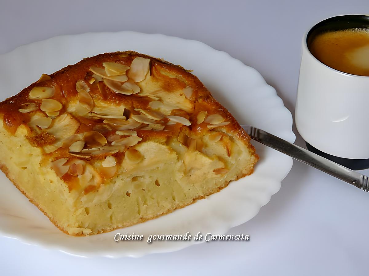 recette Amandines vanillées aux pommes