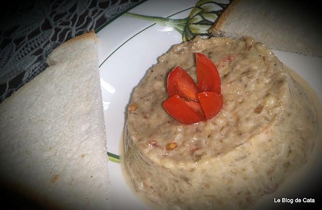 recette Mélitzanosalata (caviar d'aubergine)