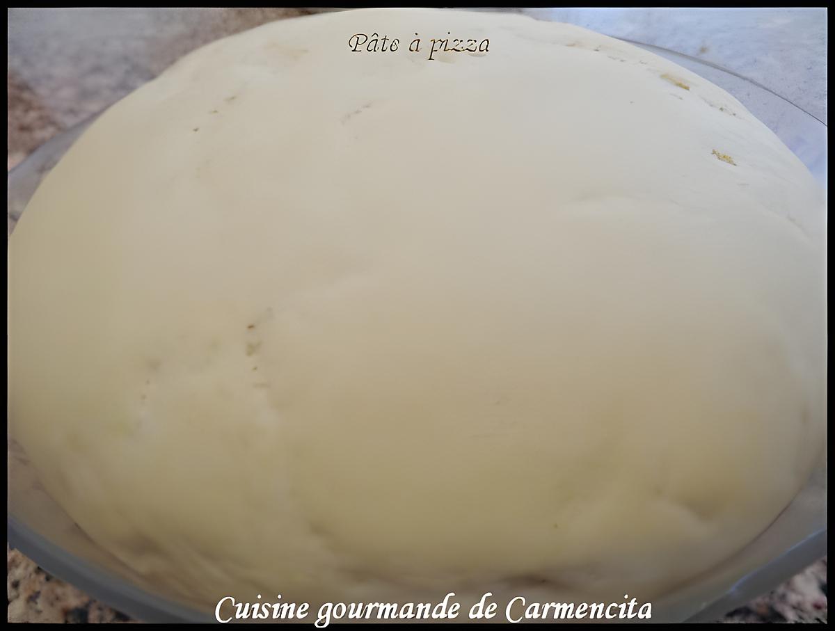 recette Pate à pizza