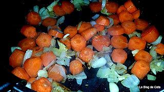 recette Lentilles vertes aux carottes