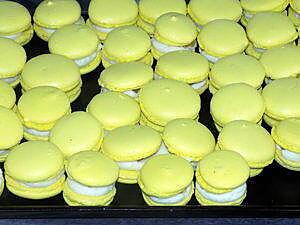 recette Macarons ananas