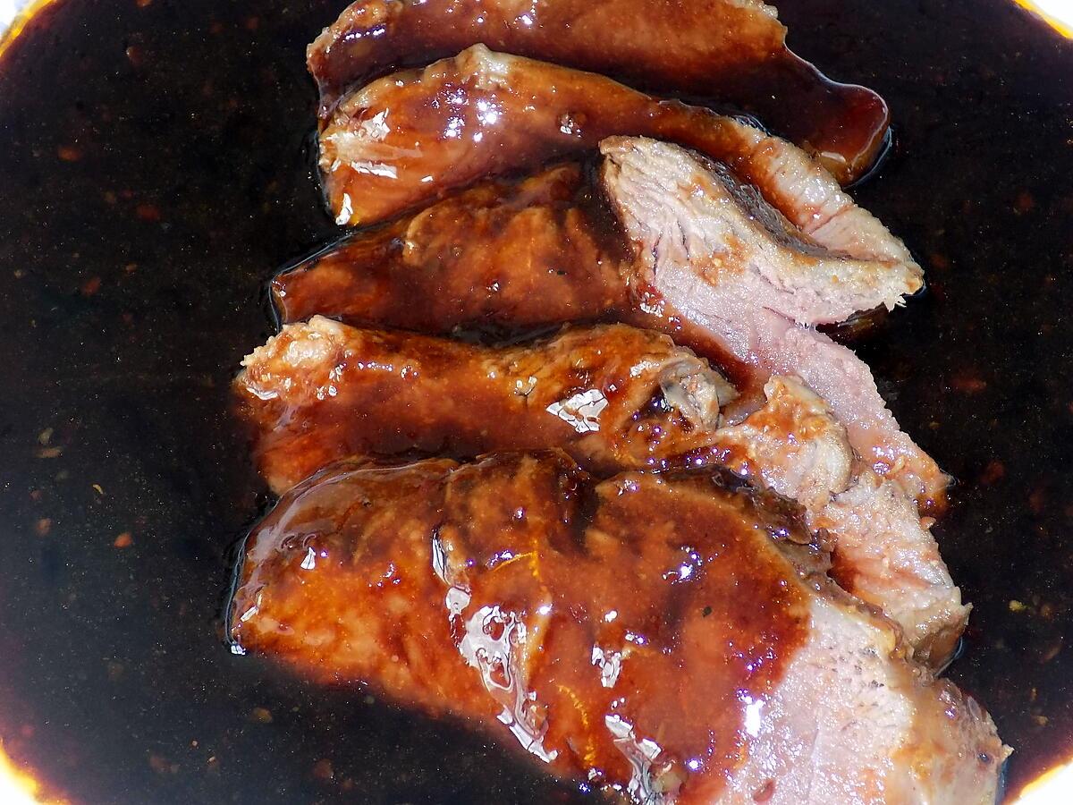 recette Magret de canard laqué