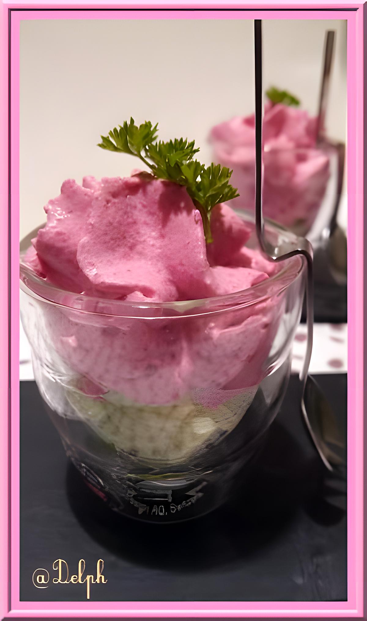 recette Mousse de betteraves au fromage de brebis