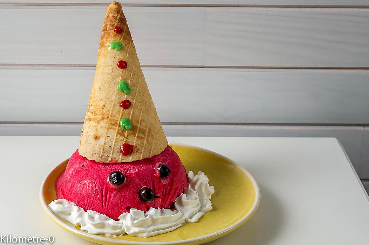 recette Glace à la framboise