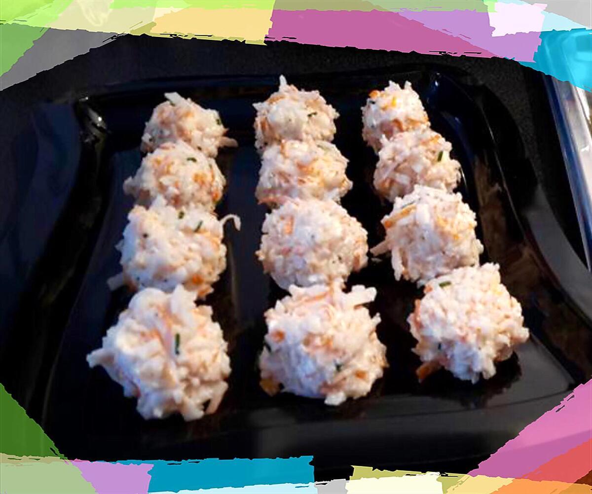 recette Boulettes de surimi au chavroux