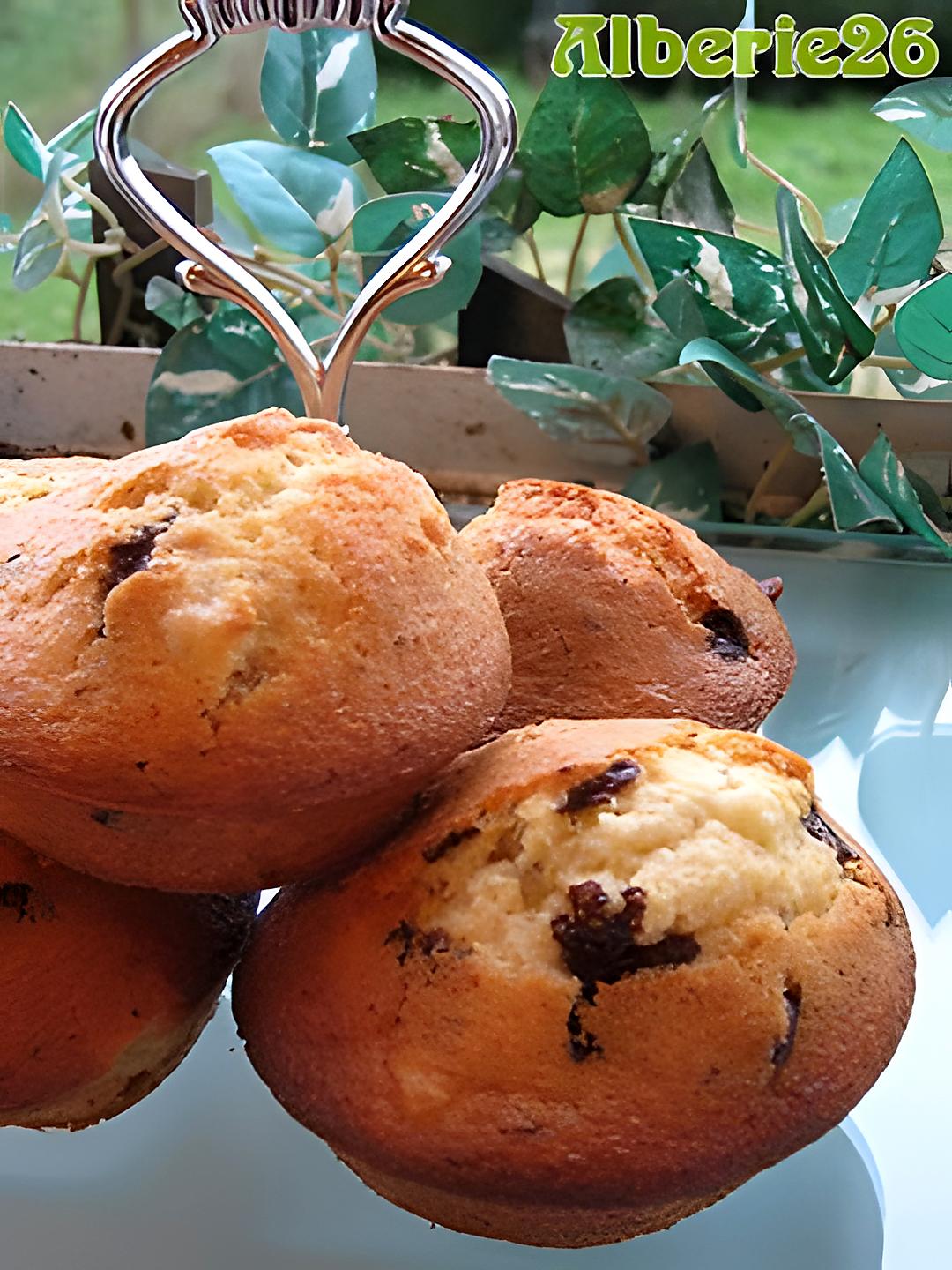 recette Muffins Choco Poire