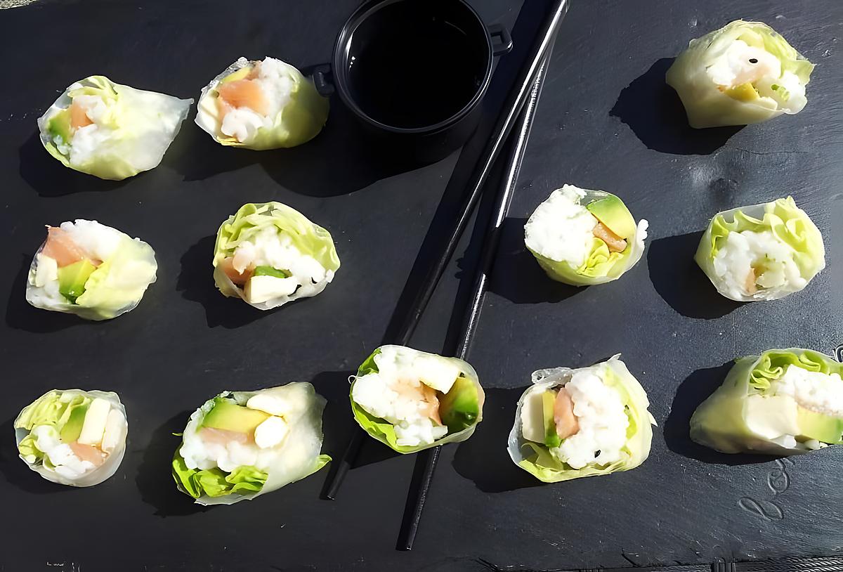 recette Makis printaniers