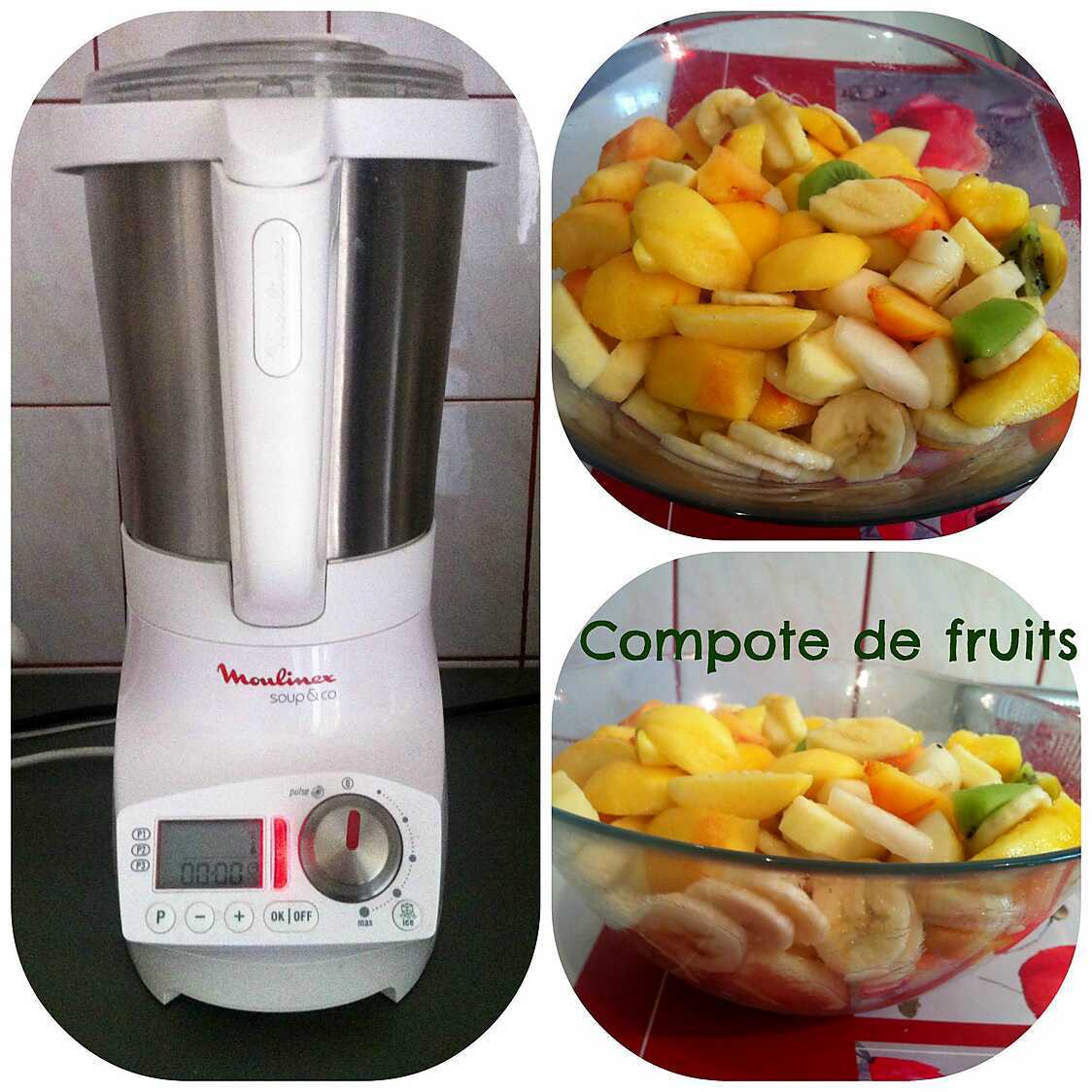 Recette de COMPOTE DE FRUITS FRAIS dans le SOUPE&CO