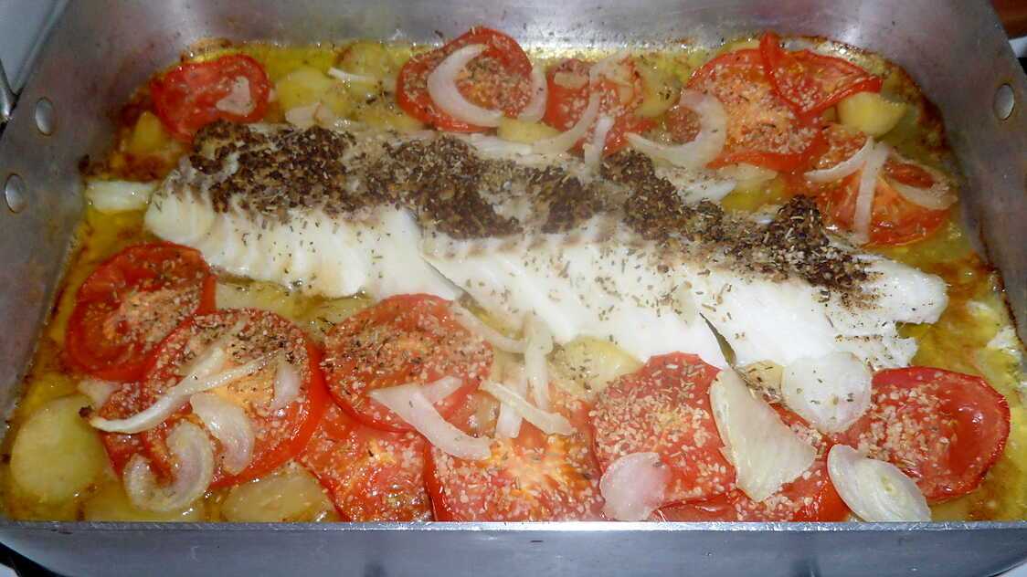 Recette de Dos de cabillaud au four