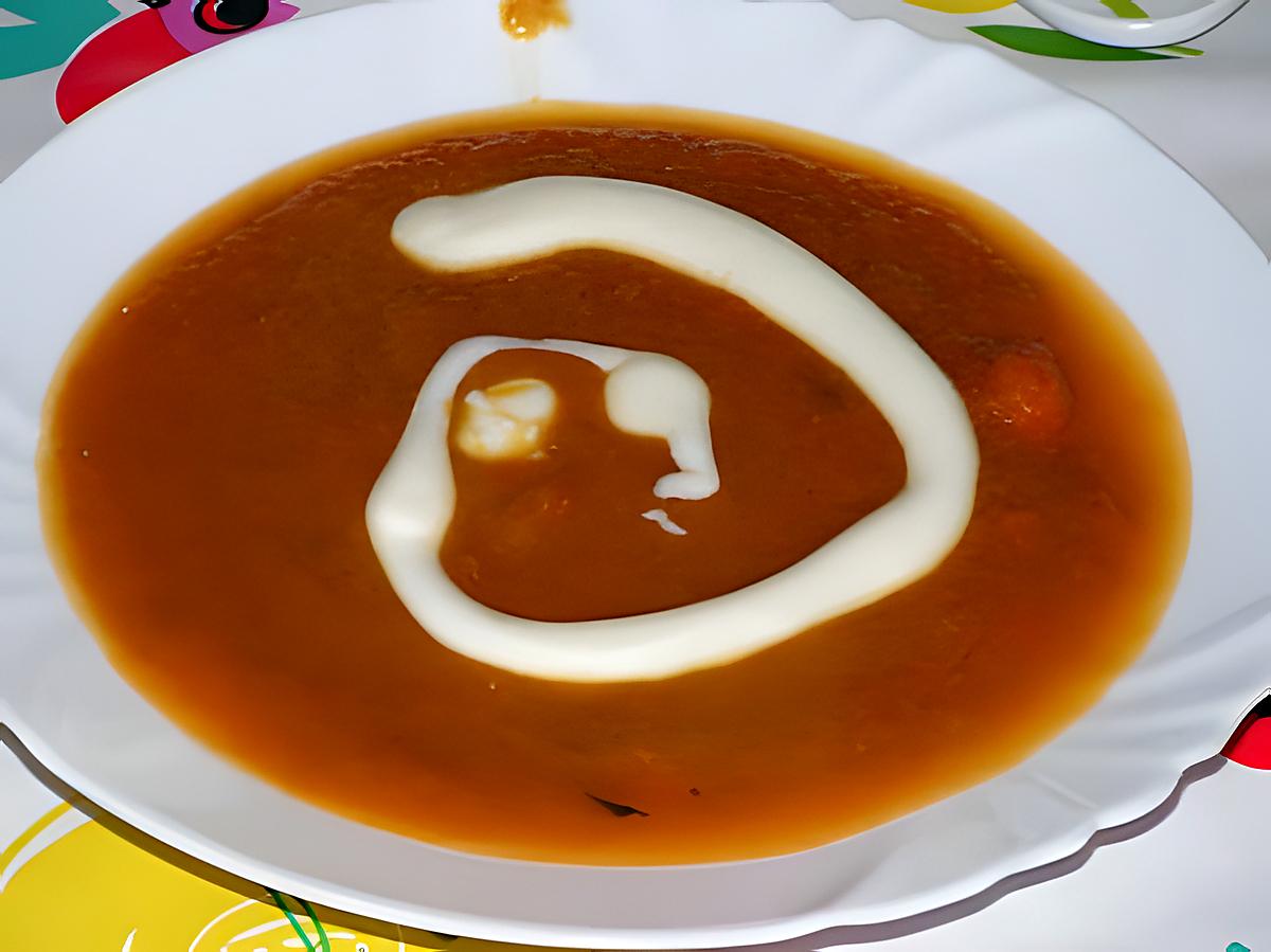 recette Velouté à la crecy