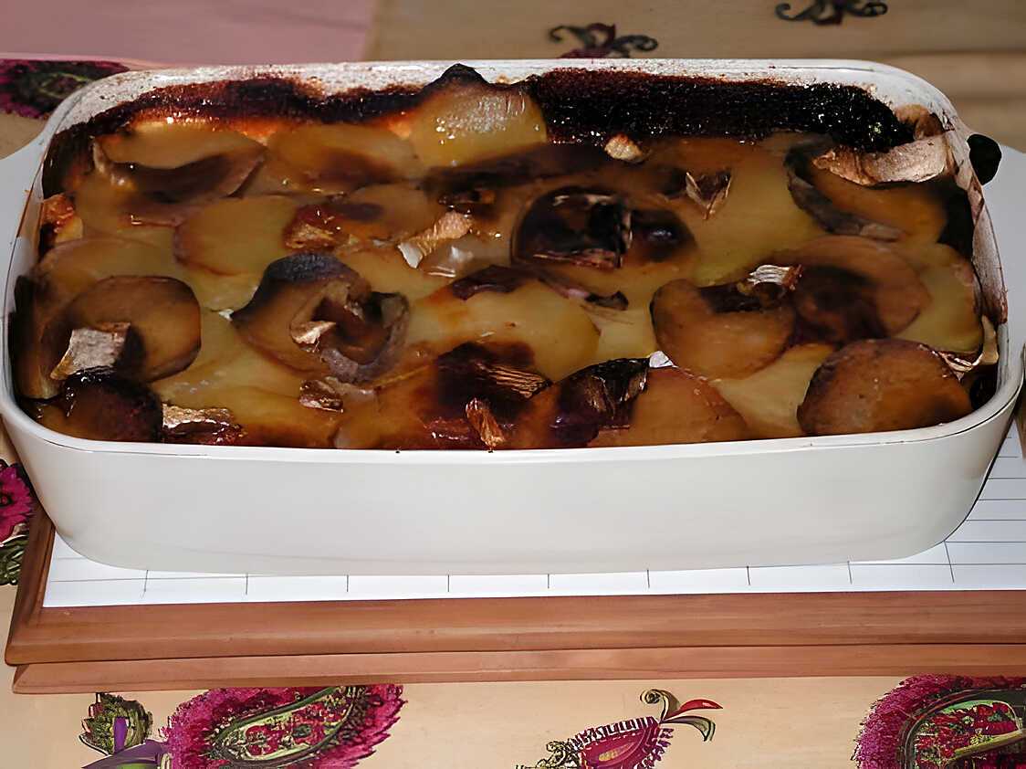 Recette de Gratin de pommes de terre au camembert