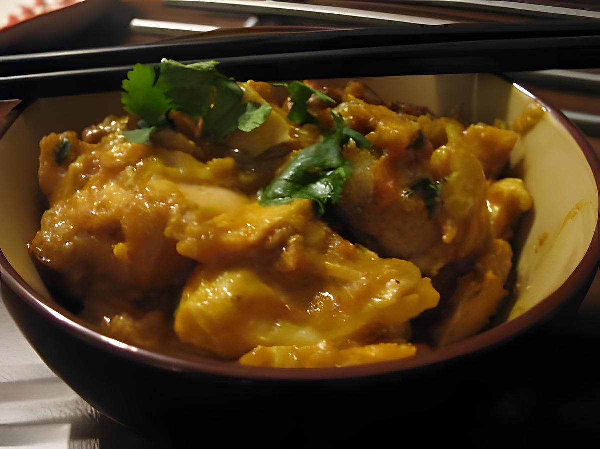 recette Curry de saumon épicé