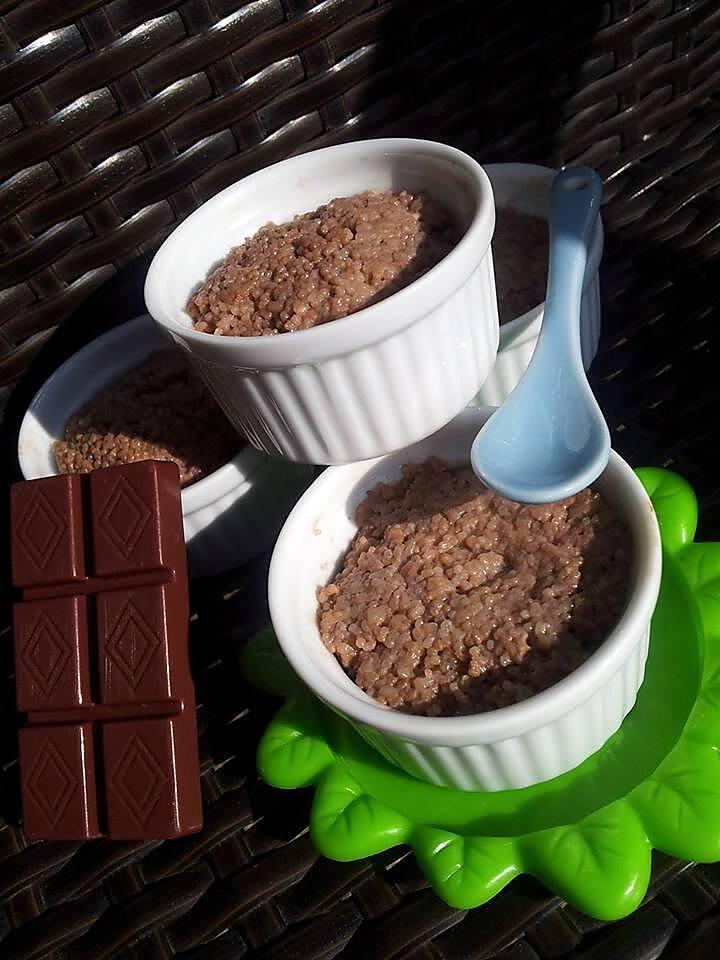 recette Mini ramequins de floraline au chocolat