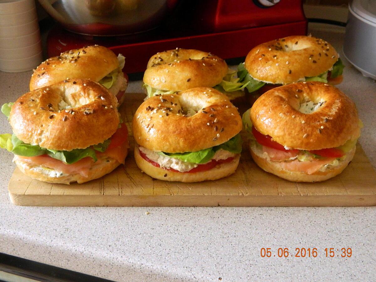 recette Bagels maison