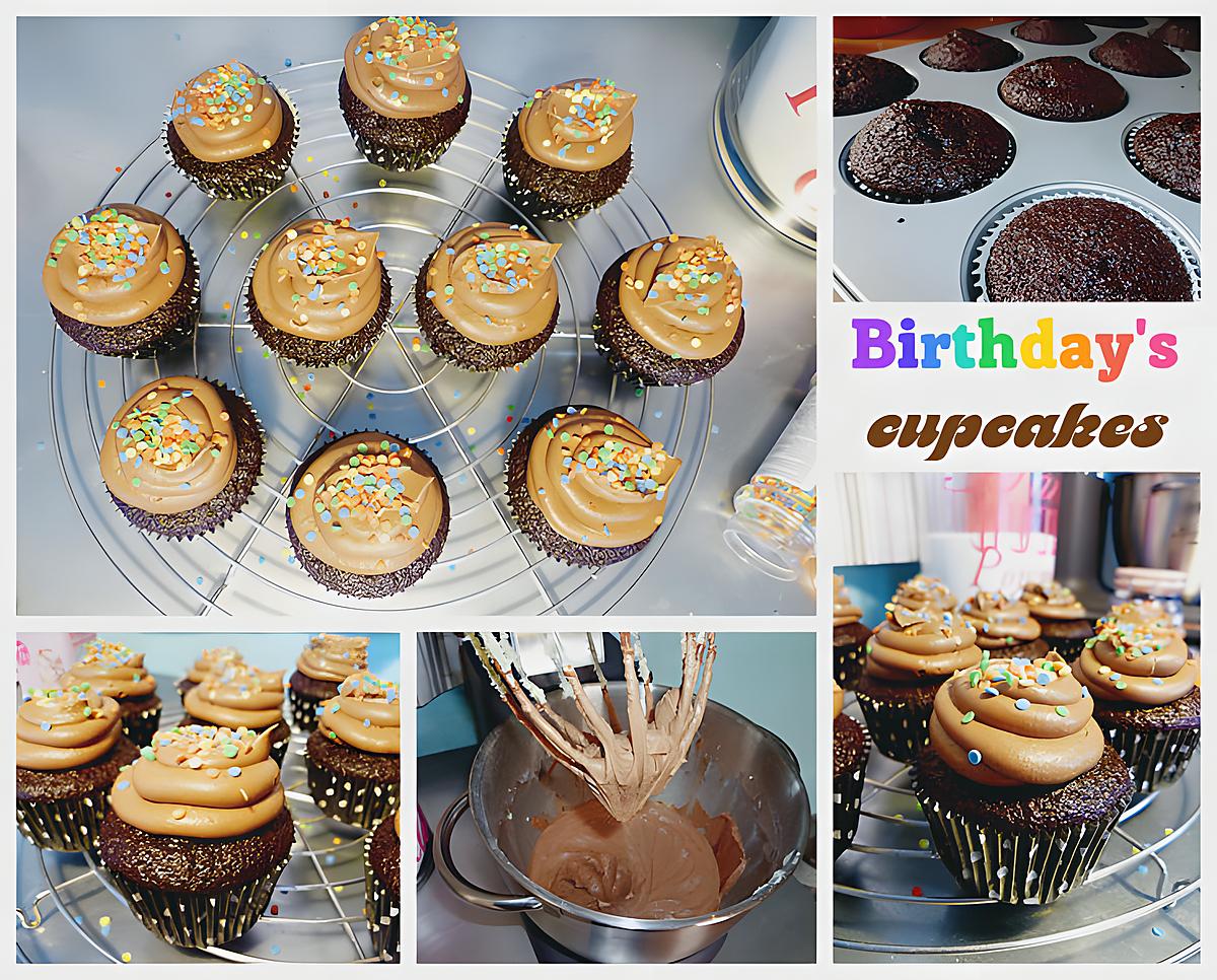 recette Birthday’s Cupcakes