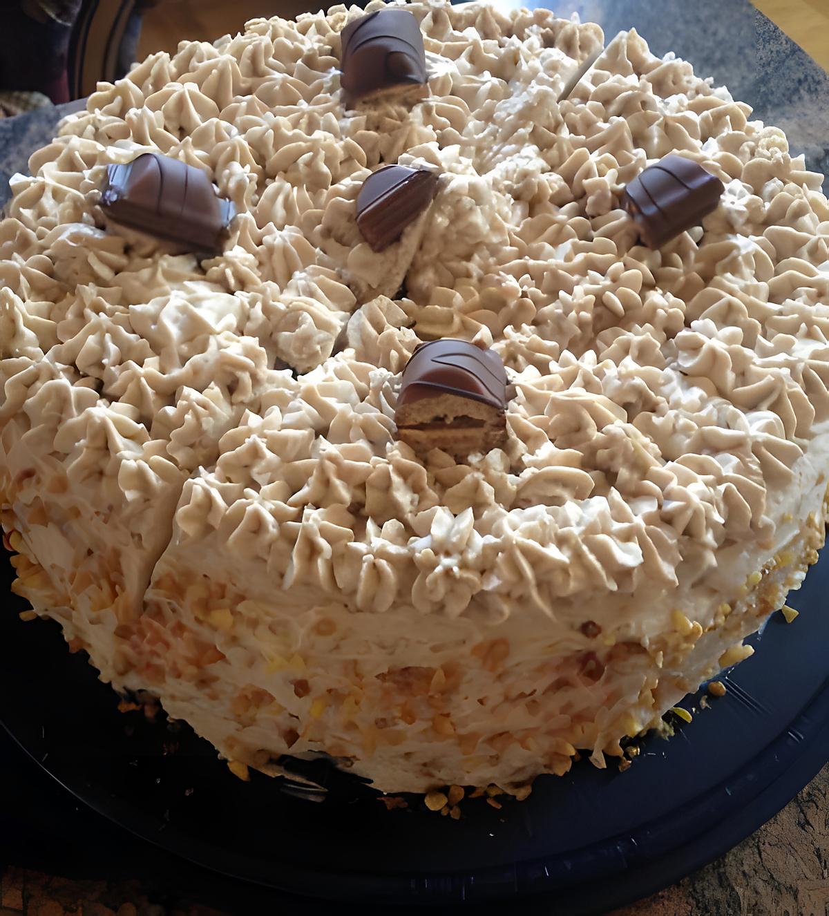 recette Gâteau aux kinder bueno!