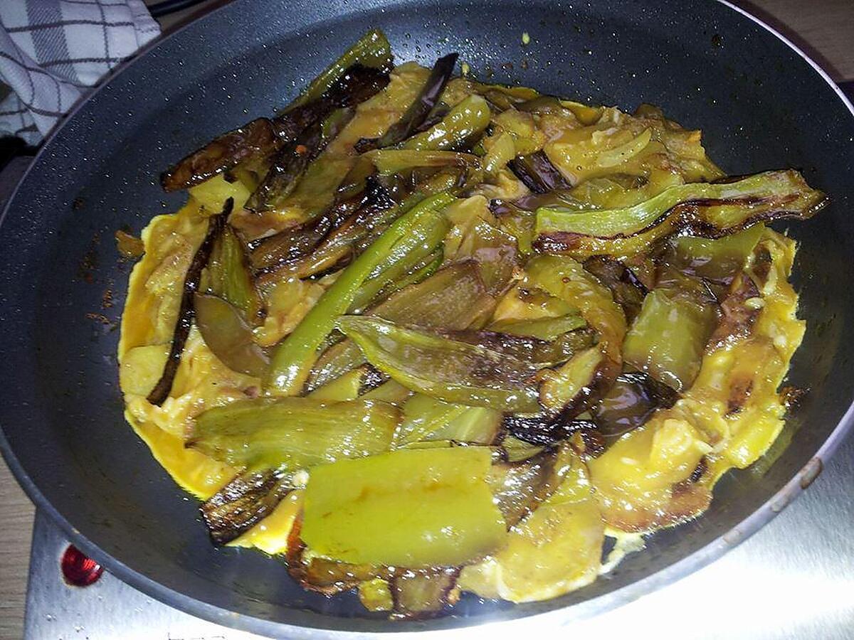 recette Tortilla de pomme de terre au curry farcis au poivrons