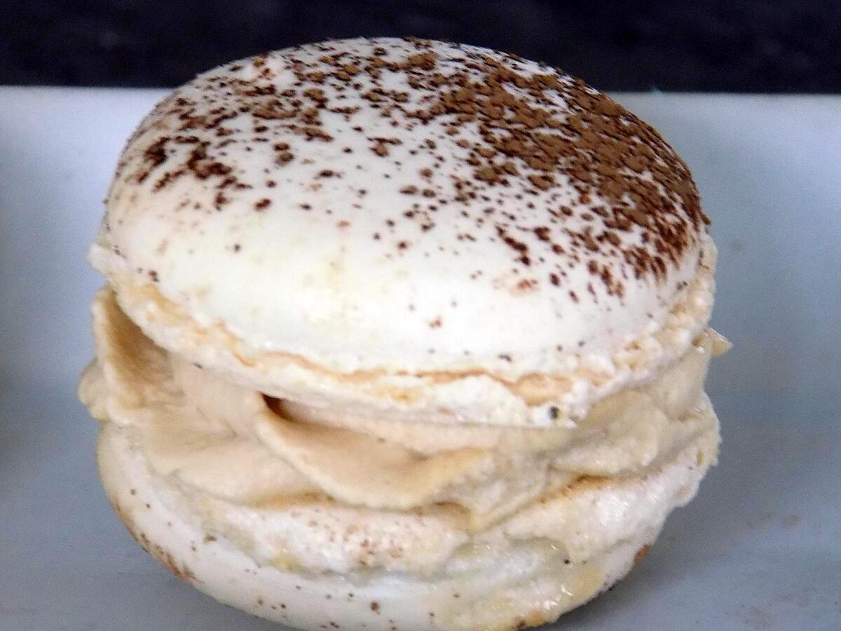 recette Macarons tiramisu